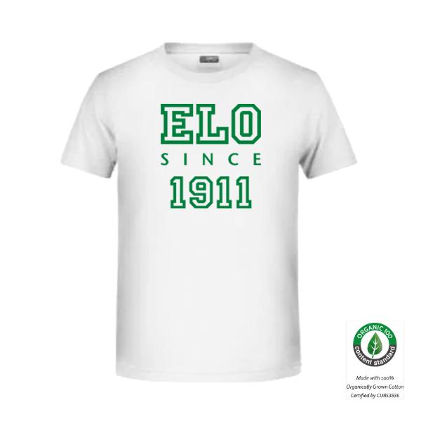 Boys Basic T-Shirt weiß/grün