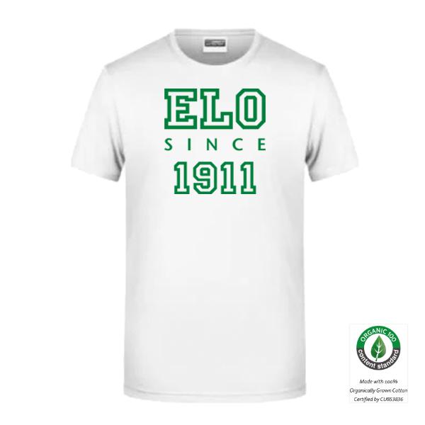 Herren T Shirt weiß/grün